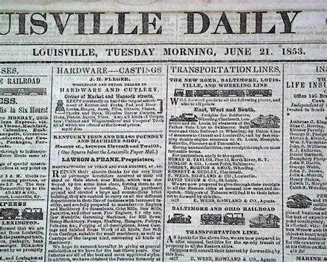 Louisville newspaper - Newspaper The Courier-Journal (Louisville [Ky.]) 1869-Current Courier-journal & times / Courier journal and times